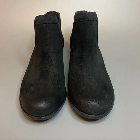 Sorel Lolla Cut Out Bootie’s  Women's Black  waterproof Suede Leather size 8 - Picture 6 of 6